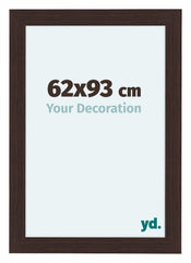 Como MDF Cadre Photo 62x93cm Chene Fonce De Face Mesure | Yourdecoration.fr