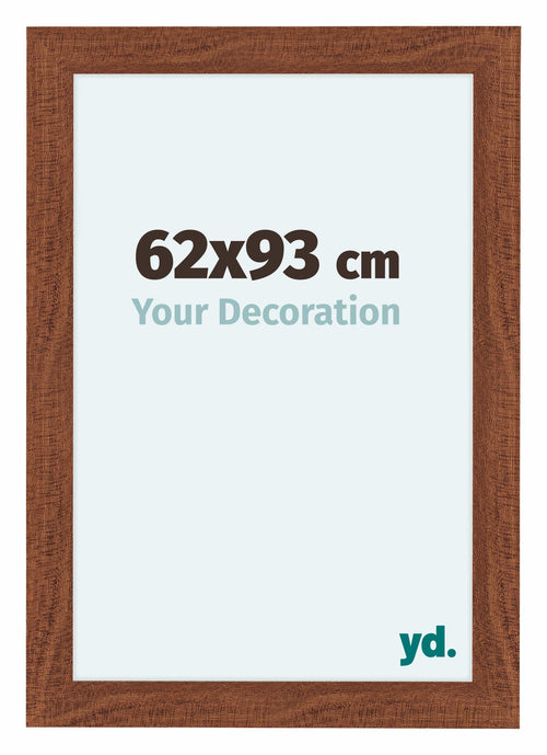 Como MDF Cadre Photo 62x93cm Noyer De Face Mesure | Yourdecoration.fr