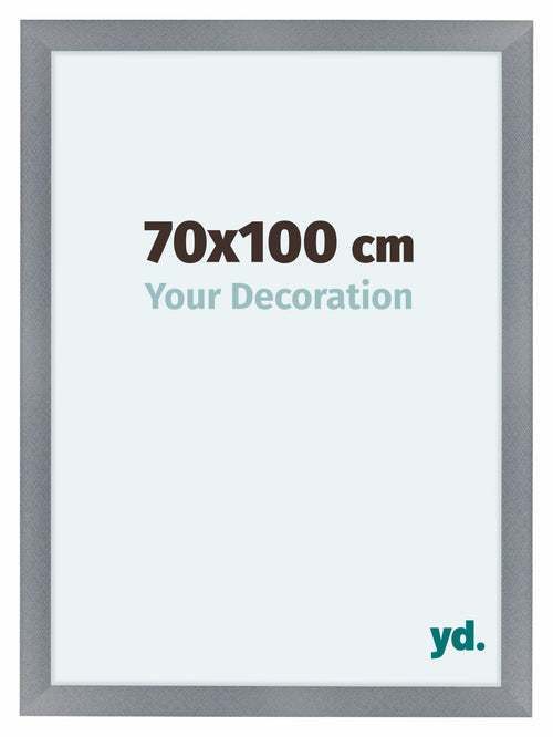 Como MDF Cadre Photo 70x100cm Aluminium Brosse De Face Mesure | Yourdecoration.fr