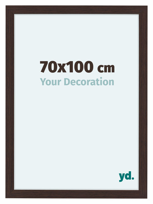 Como MDF Cadre Photo 70x100cm Chene Fonce De Face Mesure | Yourdecoration.fr