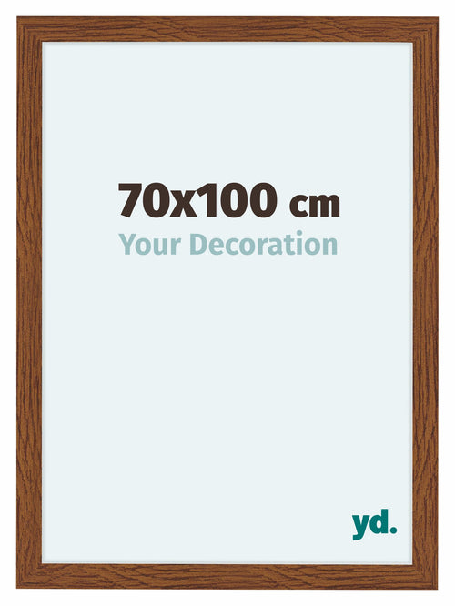 Como MDF Cadre Photo 70x100cm Chene Rustique De Face Mesure | Yourdecoration.fr