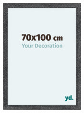 Como MDF Cadre Photo 70x100cm Gris Patine De Face Mesure | Yourdecoration.fr