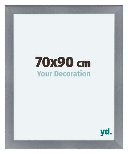 Como MDF Cadre Photo 70x90cm Aluminium Brosse De Face Mesure | Yourdecoration.fr