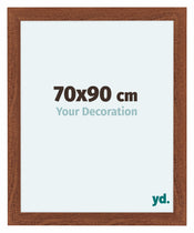 Como MDF Cadre Photo 70x90cm Noyer De Face Mesure | Yourdecoration.fr