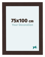 Como MDF Cadre Photo 75x100cm Chene Fonce De Face Mesure | Yourdecoration.fr