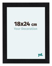 Como MDF Cadre Photo 75x98cm Noir Mat De Face Mesure | Yourdecoration.fr