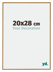 Evry Plastique Cadre Photo 20x28cm Hêtre Clairo De Face Mesure | Yourdecoration.fr