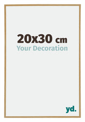 Evry Plastique Cadre Photo 20x30cm Hêtre Clairo De Face Mesure | Yourdecoration.fr