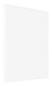 Evry Plastique Cadre Photo 30x30cm Blanc Brillant De Face Oblique | Yourdecoration.fr