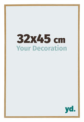 Evry Plastique Cadre Photo 32x45cm Hêtre Clair De Face Mesure | Yourdecoration.fr