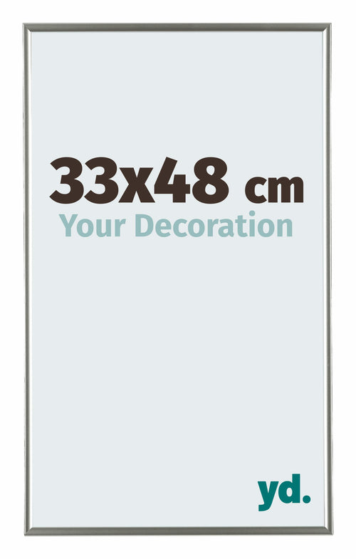 Evry Plastique Cadre Photo 33x48cm Champagne De Face Mesure | Yourdecoration.fr