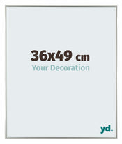 Evry Plastique Cadre Photo 36x49cm Champagne De Face Mesure | Yourdecoration.fr