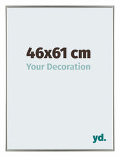 Evry Plastique Cadre Photo 46x61cm Champagne De Face Mesure | Yourdecoration.fr