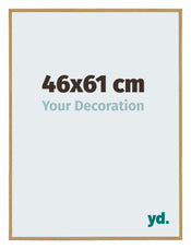 Evry Plastique Cadre Photo 46x61cm Hêtre Clair De Face Mesure | Yourdecoration.fr