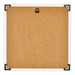 Evry Plastique Cadre Photo 50x50cm Blanc Brillant Arriere | Yourdecoration.fr