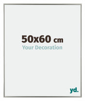 Evry Plastique Cadre Photo 50x60cm Champagne De Face Mesure | Yourdecoration.fr