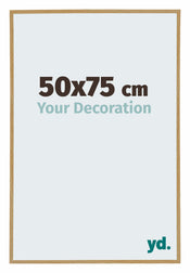 Evry Plastique Cadre Photo 50x75cm Hêtre Clair De Face Mesure | Yourdecoration.fr