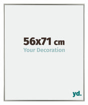 Evry Plastique Cadre Photo 56x71cm Champagne De Face Mesure | Yourdecoration.fr