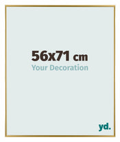 Evry Plastique Cadre Photo 56x71cm Or De Face Mesure | Yourdecoration.fr