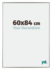 Evry Plastique Cadre Photo 60x84cm Champagne De Face Mesure | Yourdecoration.fr