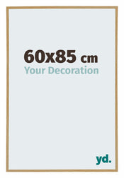 Evry Plastique Cadre Photo 60x85cm Hêtre Clair De Face Mesure | Yourdecoration.fr