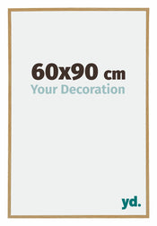 Evry Plastique Cadre Photo 60x90cm Hêtre Clairo De Face Mesure | Yourdecoration.fr