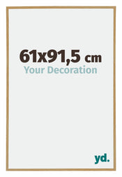 Evry Plastique Cadre Photo 61x91 5cm Hêtre Clairo De Face Mesure | Yourdecoration.fr