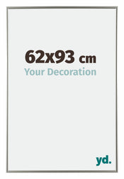 Evry Plastique Cadre Photo 62x93cm Champagne De Face Mesure | Yourdecoration.fr