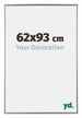 Evry Plastique Cadre Photo 62x93cm Champagne De Face Mesure | Yourdecoration.fr