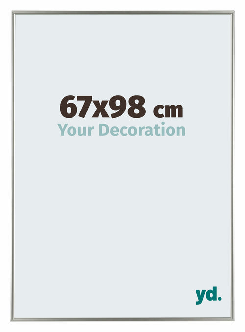 Evry Plastique Cadre Photo 67x98cm Champagne De Face Mesure | Yourdecoration.fr