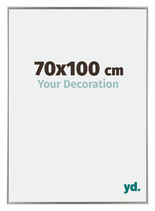 Evry Plastique Cadre Photo 70x100cm Champagne De Face Mesure | Yourdecoration.fr