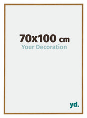 Evry Plastique Cadre Photo 70x100cm Hêtre Clairo De Face Mesure | Yourdecoration.fr