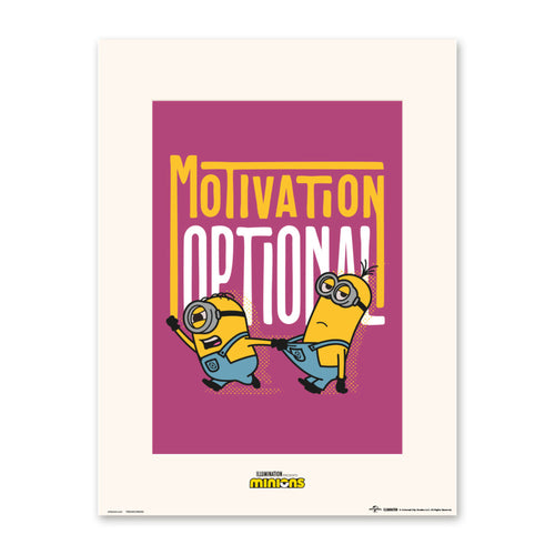 Grupo Erik P30X40cm0442 Print 30X40 cm Minions Motivation Optional | Yourdecoration.fr