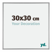 Kent Aluminium Cadre Photo 30x30cm Platine De Face Mesure | Yourdecoration.fr