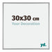 Kent Aluminium Cadre Photo 30x30cm Platine De Face Mesure | Yourdecoration.fr