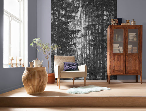 Komar Lustres Lapland Intisse Papier Peint 200x250cm 2 bandes interieur | Yourdecoration.fr