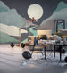 Komar Moonlight Monumental Intisse Papier Peint 400x250cm 4 bandes interieur | Yourdecoration.fr