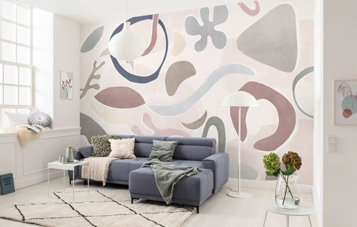 Komar Paradox Pristine Intisse Papier Peint 400x250cm 4 bandes interieur | Yourdecoration.fr