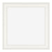 Londen Bois Cadre Photo 20x20cm Blanc De Face | Yourdecoration.fr