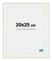 Londen Bois Cadre Photo 20x25cm Blanc De Face Mesure | Yourdecoration.fr