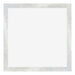 Mura MDF Cadre Photo 20x20cm Argent Brillant Vintage De Face | Yourdecoration.fr