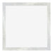 Mura MDF Cadre Photo 20x20cm Argent Brillant Vintage De Face | Yourdecoration.fr