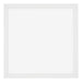 Mura MDF Cadre Photo 20x20cm Blanc Brillant De Face | Yourdecoration.fr