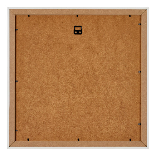 Mura MDF Cadre Photo 20x20cm Blanc Mat Arriere | Yourdecoration.fr