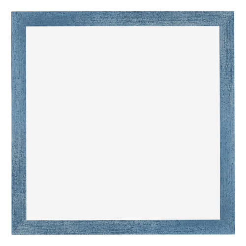 Mura MDF Cadre Photo 20x20cm Bleu Brillant Geveegd De Face | Yourdecoration.fr