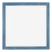 Mura MDF Cadre Photo 20x20cm Bleu Brillant Geveegd De Face | Yourdecoration.fr