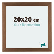 Mura MDF Cadre Photo 20x20cm Cuivre Decor De Face Mesure | Yourdecoration.fr