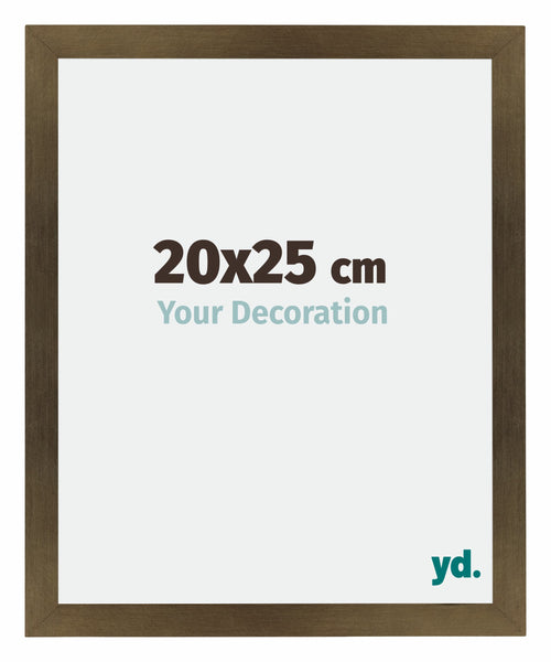 Mura MDF Cadre Photo 20x25cm Bronze Décor De Face Mesure | Yourdecoration.fr