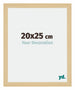 Mura MDF Cadre Photo 20x25cm Décor Érable De Face Mesure | Yourdecoration.fr