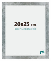 Mura MDF Cadre Photo 20x25cm Fer Patine De Face Mesure | Yourdecoration.fr